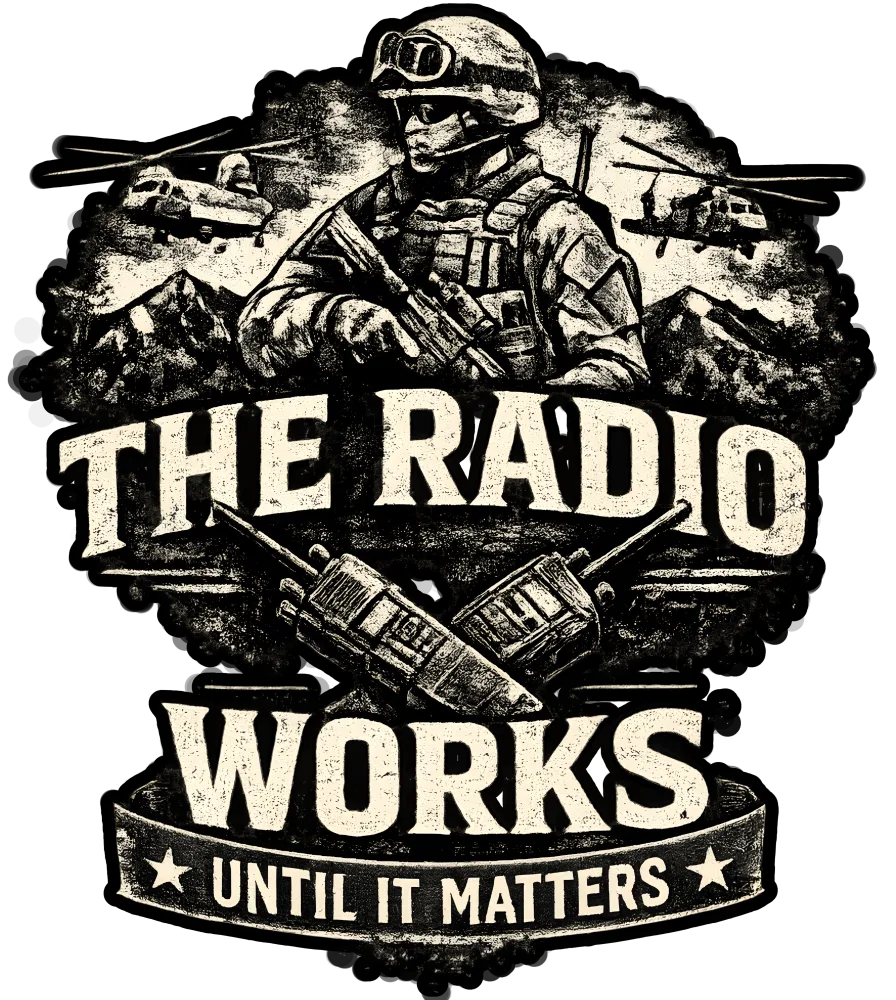 Funny work shirt design - The Radio Works Until It Matters